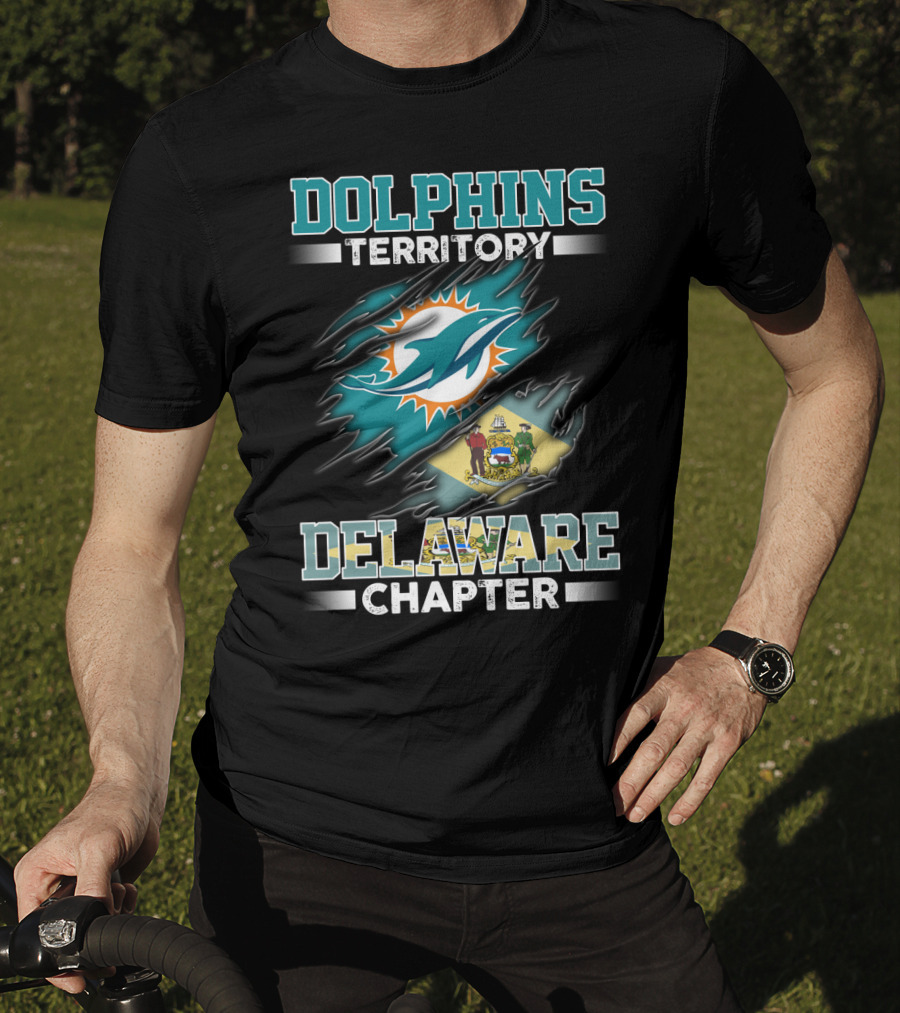 Dolphins Territory Delaware Chapter T-Shirt