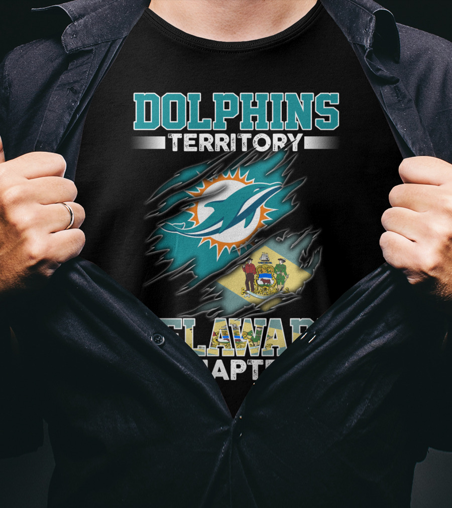Dolphins Territory Delaware Chapter T-Shirt
