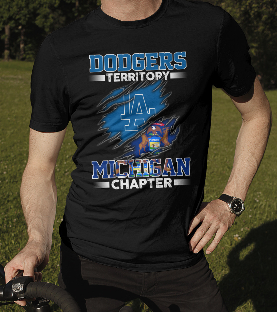 Dodgers Territory LA Michigan Chapter T-Shirt
