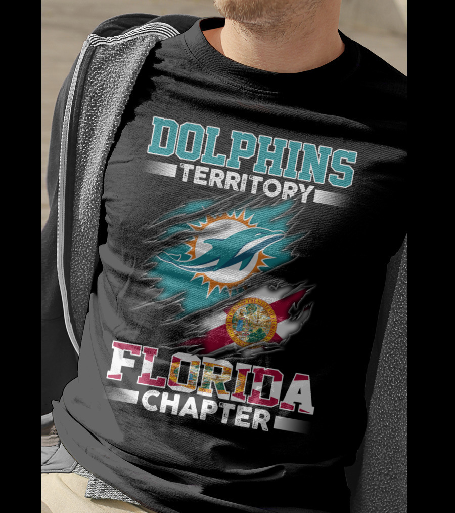 Dolphins Territory Florida Chapter T-Shirt