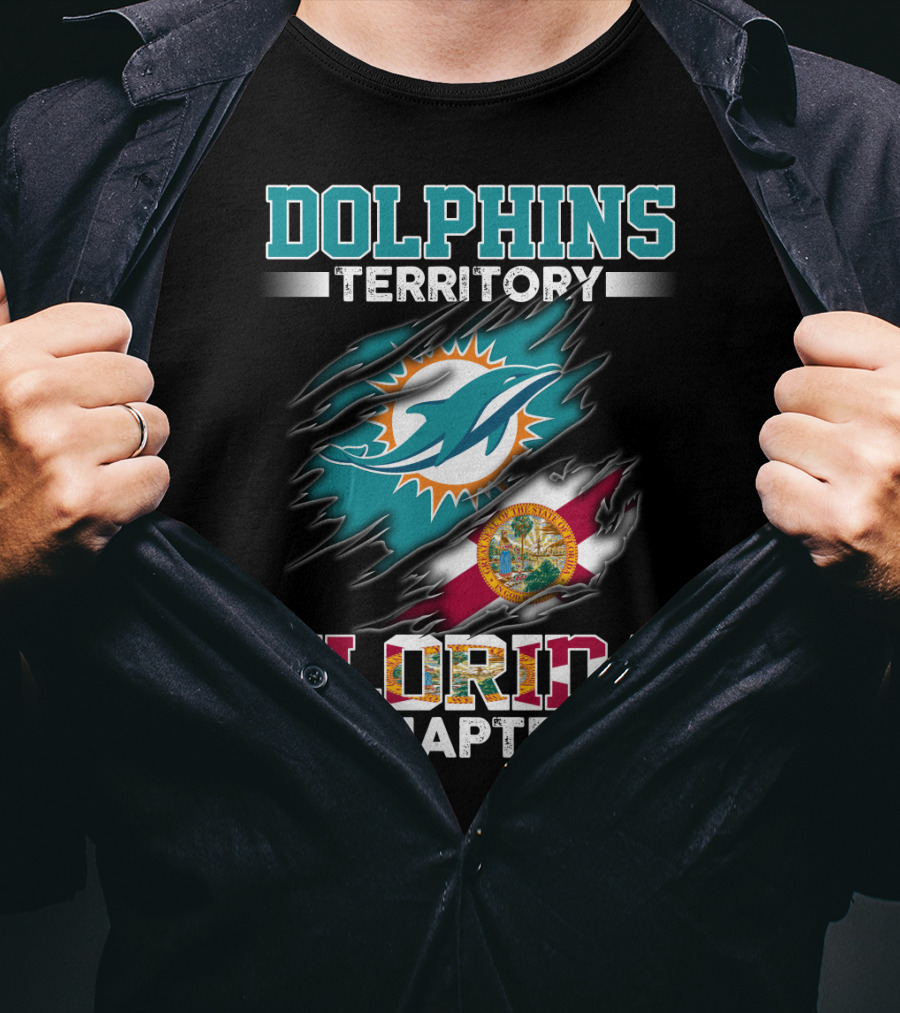 Dolphins Territory Florida Chapter T-Shirt
