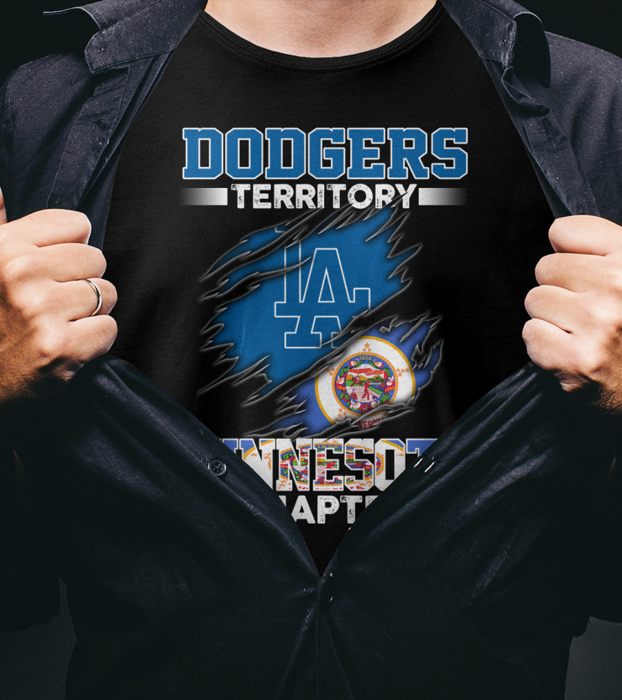 Dodgers Territory LA Minnesota Chapter T-Shirt