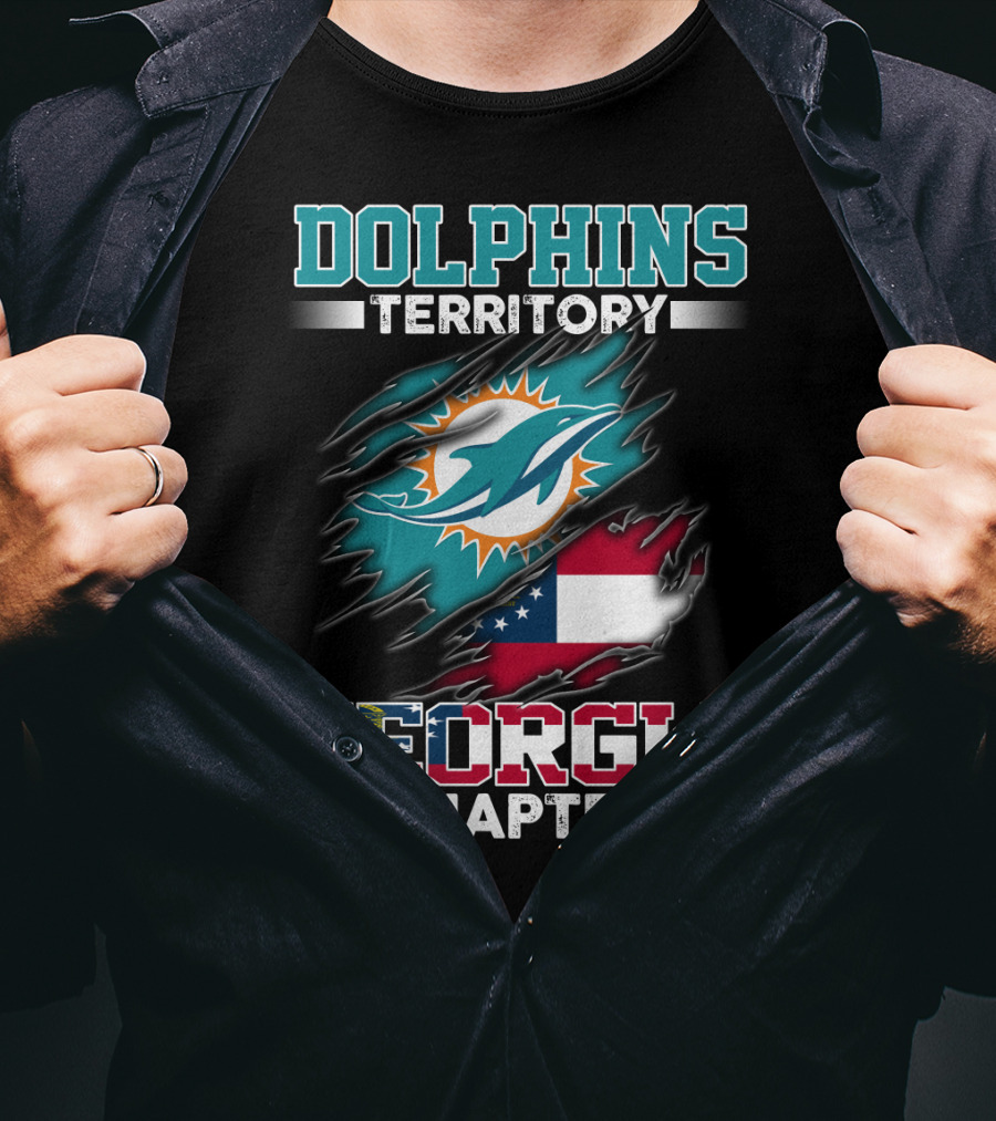 Dolphins Territory Georgia Chapter T-Shirt