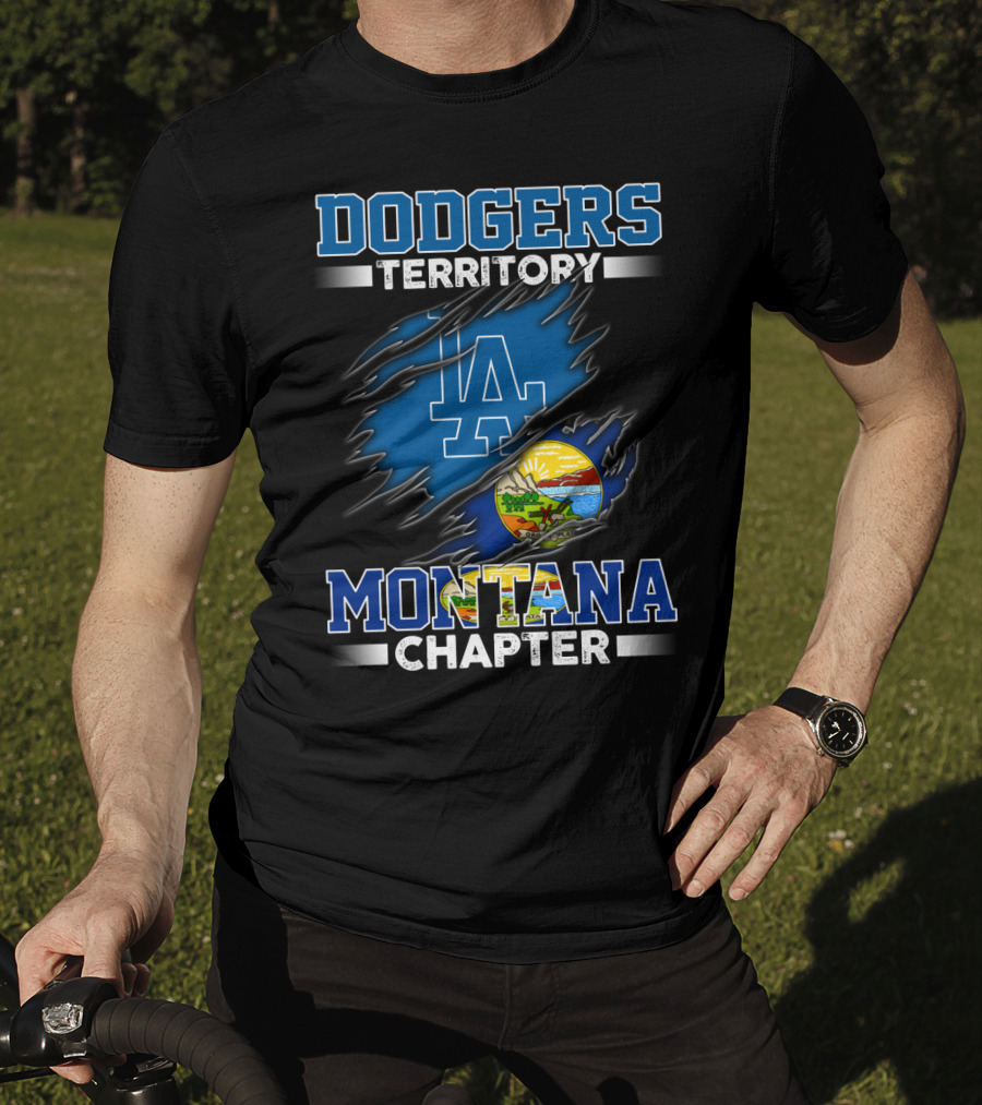 Dodgers Territory LA Montana Chapter T-Shirt