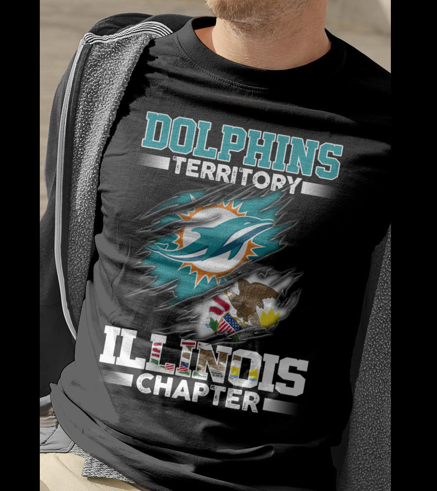 Dolphins Territory Illinois Chapter T-Shirt