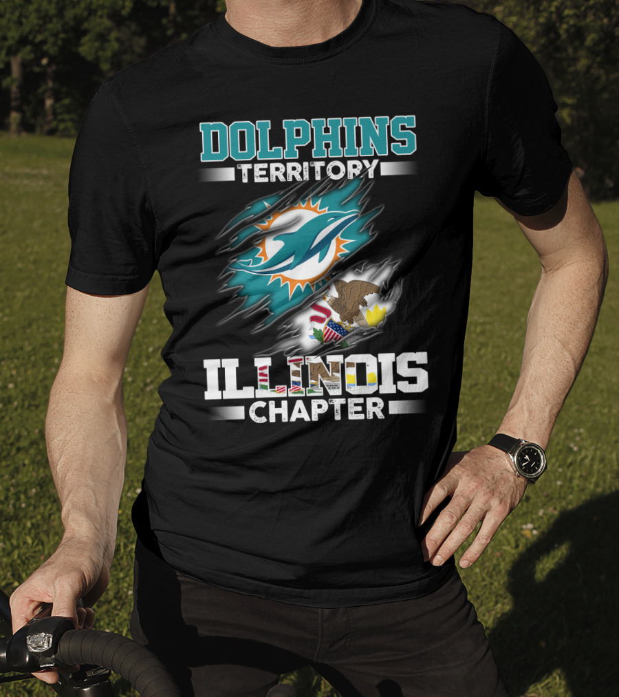 Dolphins Territory Illinois Chapter T-Shirt