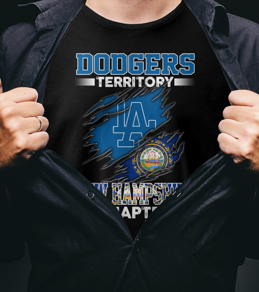 Dodgers Territory LA New Hampshire Chapter T-Shirt