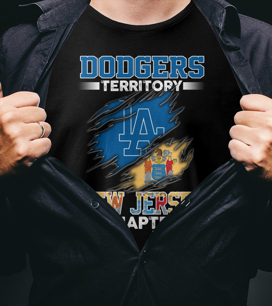Dodgers Territory New Jersey Chapter T-Shirt