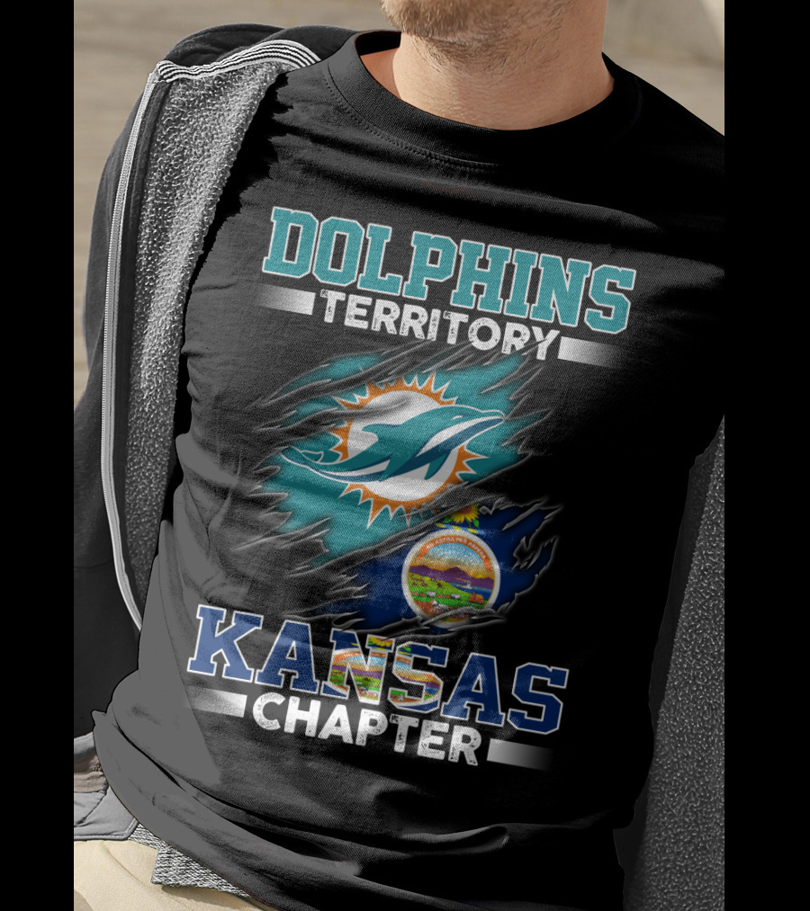 Dolphins Territory Kansas Chapter T-Shirt