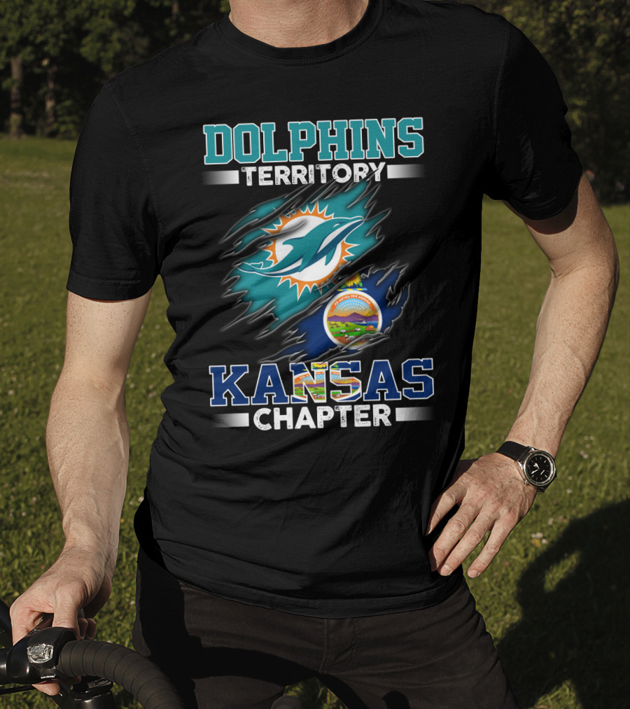 Dolphins Territory Kansas Chapter T-Shirt