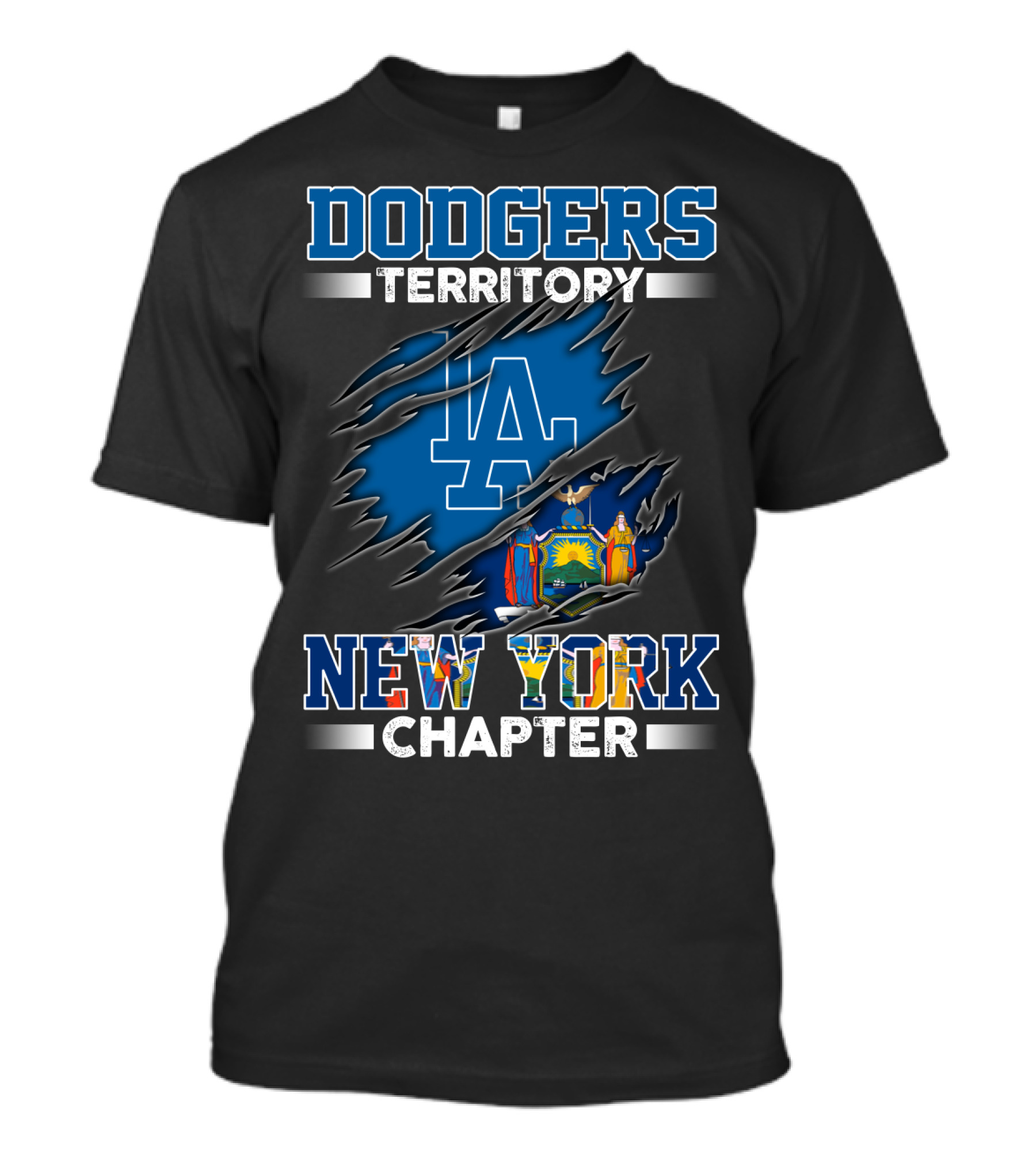 Dodgers Territory LA New York Chapter T-Shirt