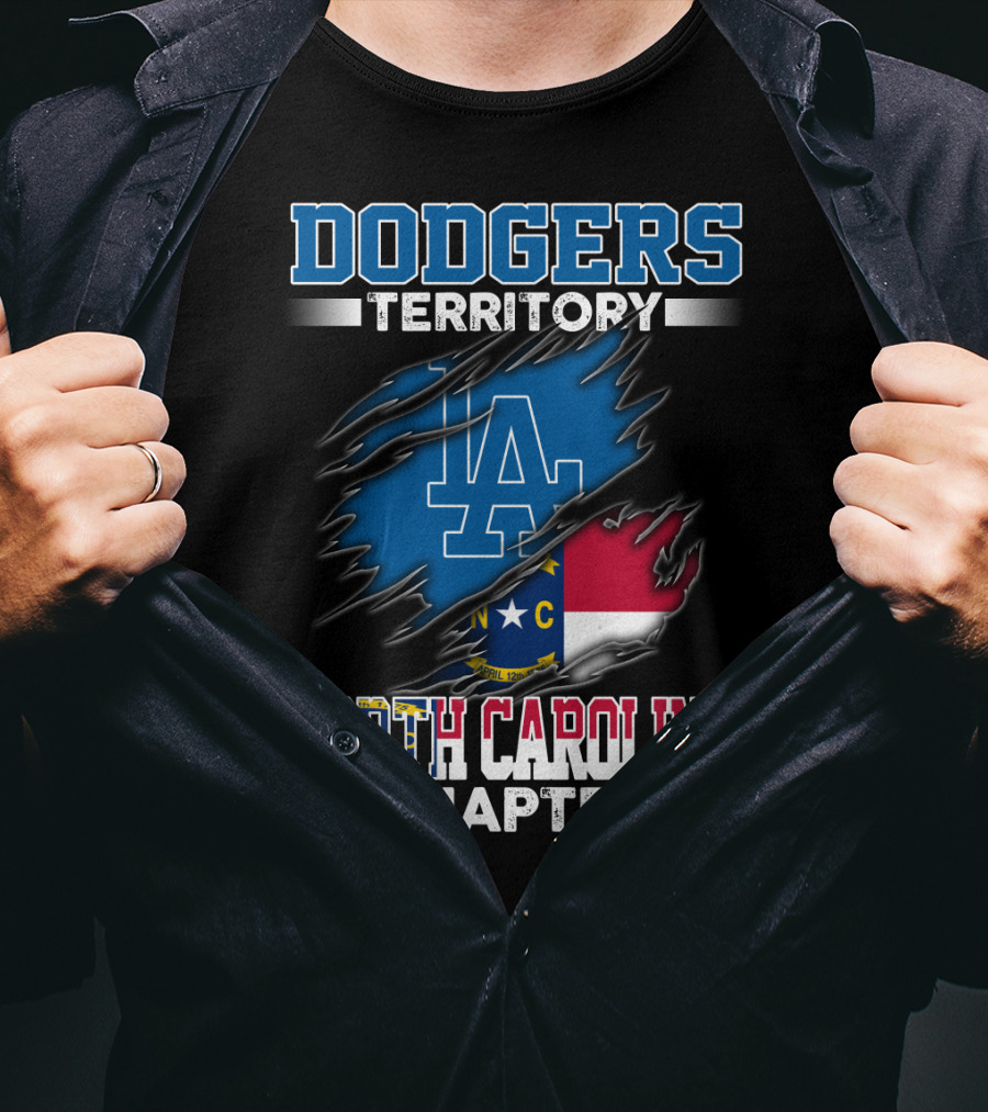 Dodgers Territory North Carolina Chapter T-Shirt