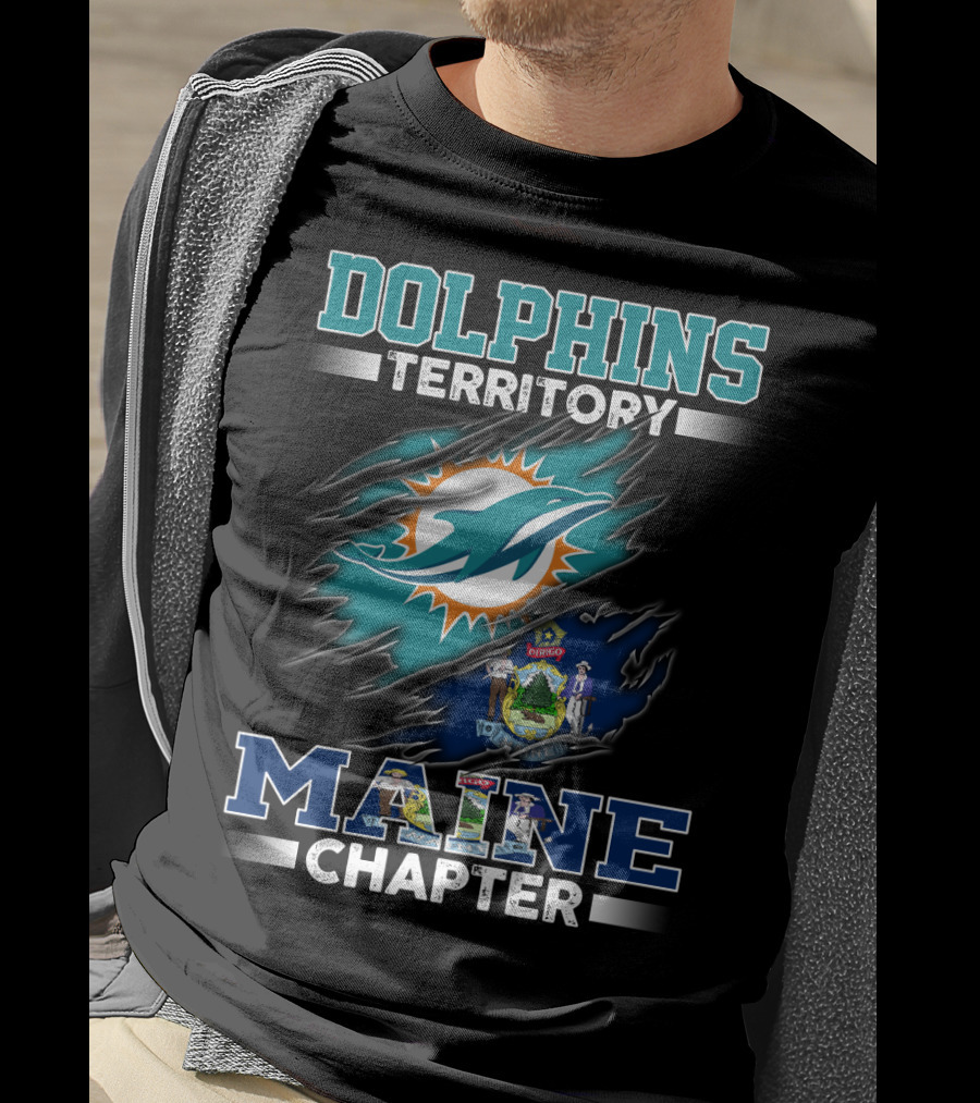 Dolphins Territory Maine Chapter T-Shirt