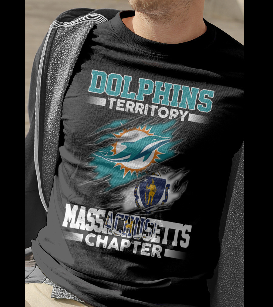 Dolphins Territory Massachusetts Chapter T-Shirt