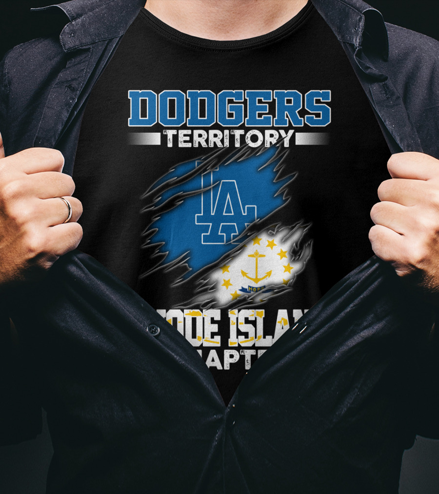 Dodgers Territory LA Rhode Island Chapter T-Shirt