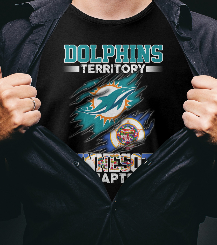 Dolphins Territory Minnesota Chapter T-Shirt