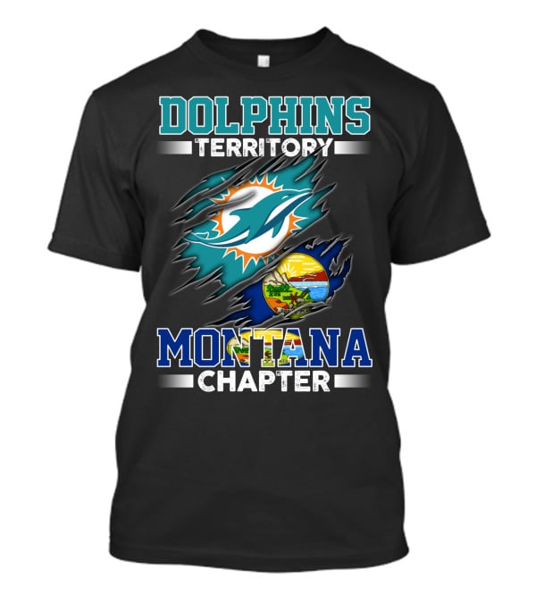 Dolphins Territory Montana Chapter T-Shirt