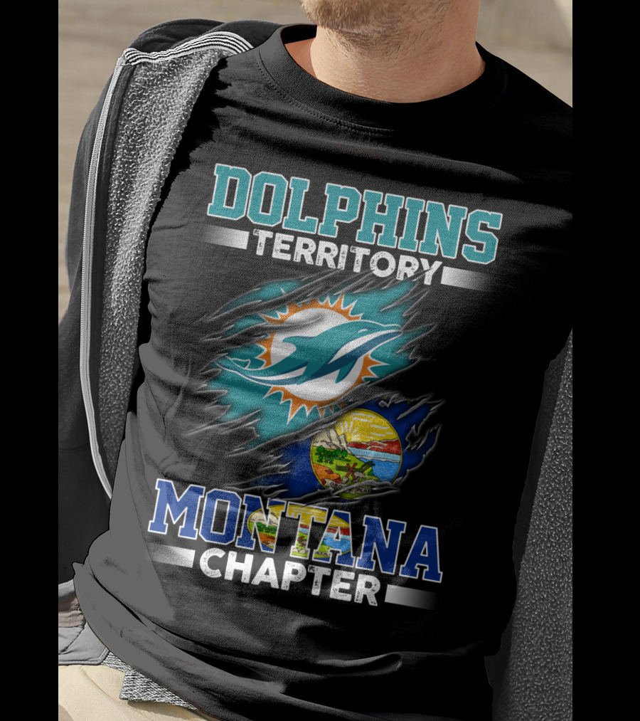 Dolphins Territory Montana Chapter T-Shirt