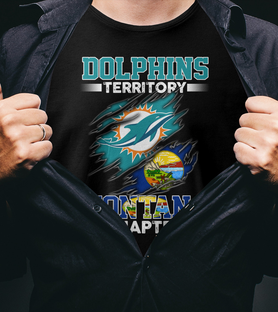 Dolphins Territory Montana Chapter T-Shirt