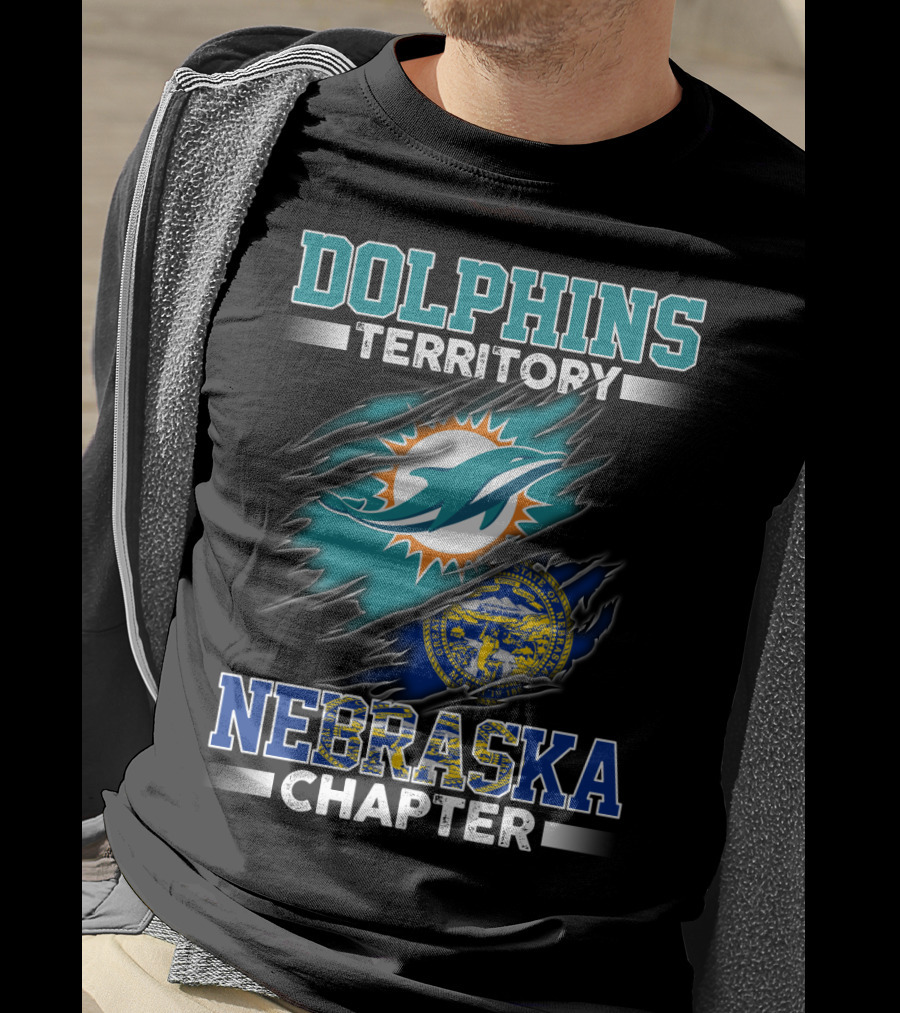 Dolphins Territory Nebraska Chapter T-Shirt
