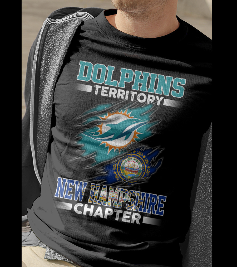 Dolphins Territory New Hampshire Chapter T-Shirt