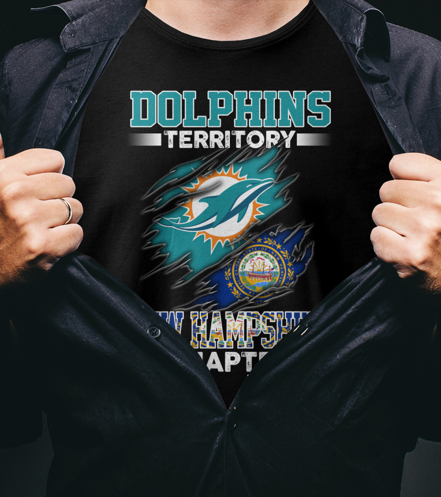 Dolphins Territory New Hampshire Chapter T-Shirt