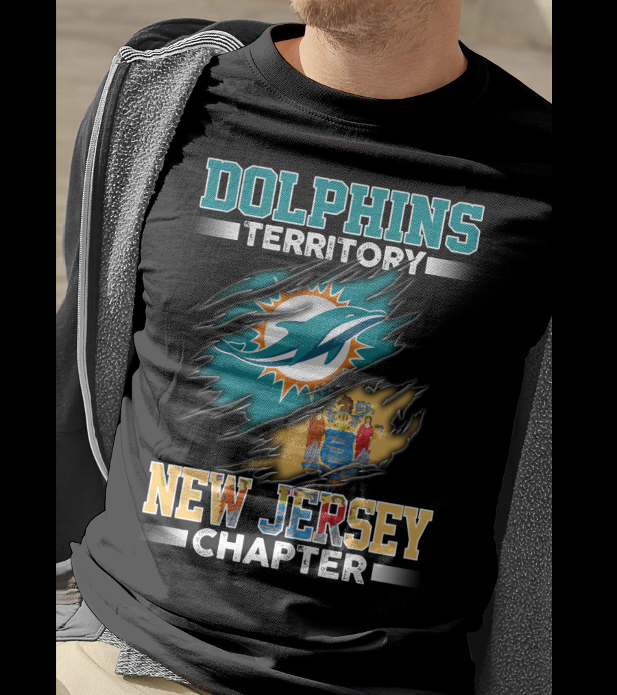 Dolphins Territory New Jersey Chapter T-Shirt