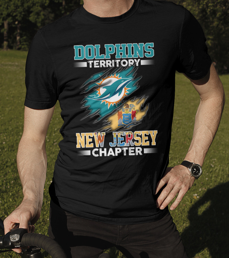 Dolphins Territory New Jersey Chapter T-Shirt