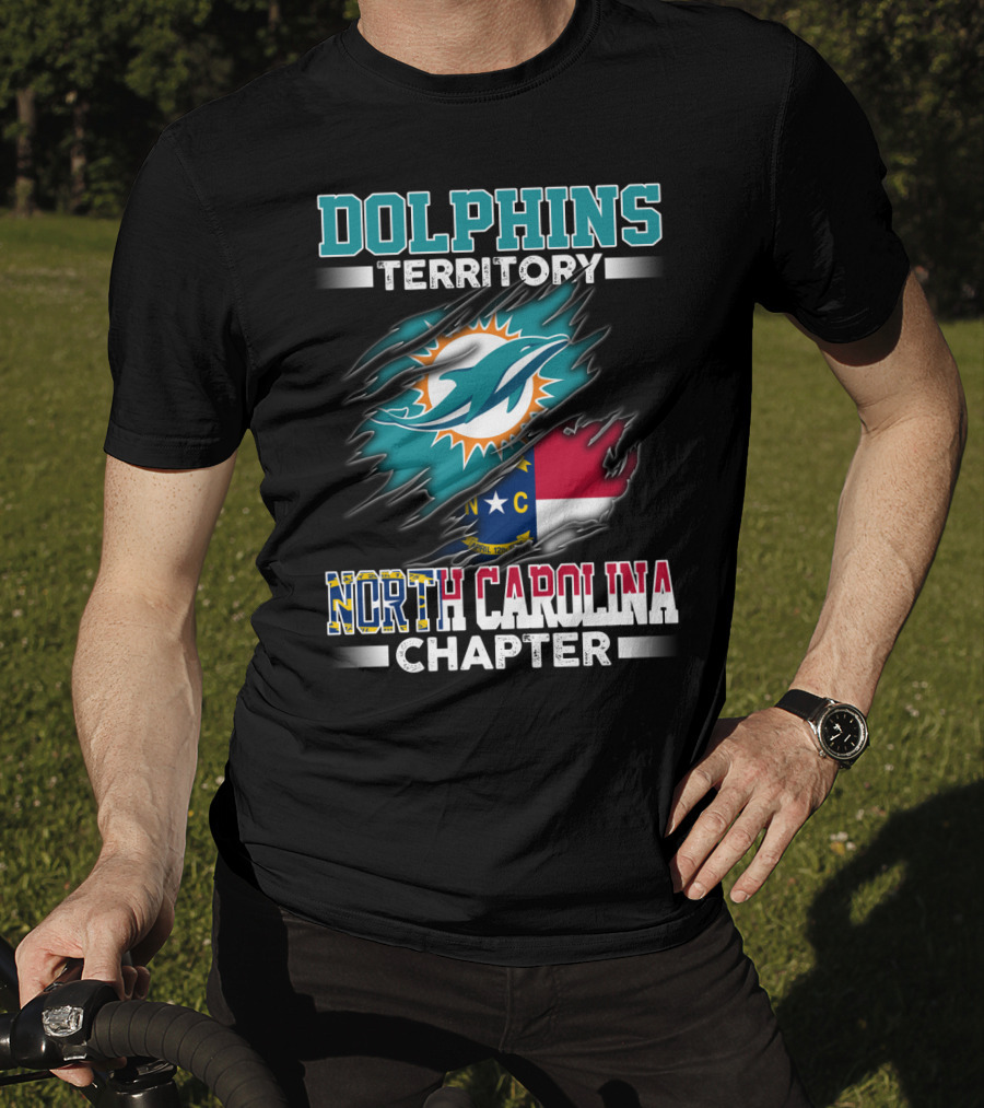 Dolphins Territory North Carolina Chapter T-Shirt