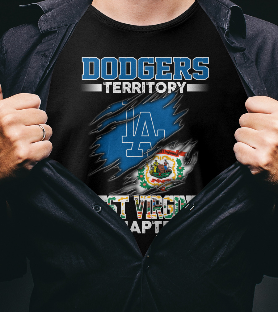 Dodgers Territory LA West Virginia Chapter T-Shirt