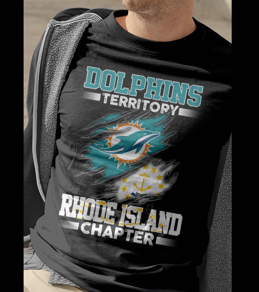 Dolphins Territory Rhode Island Chapter T-Shirt