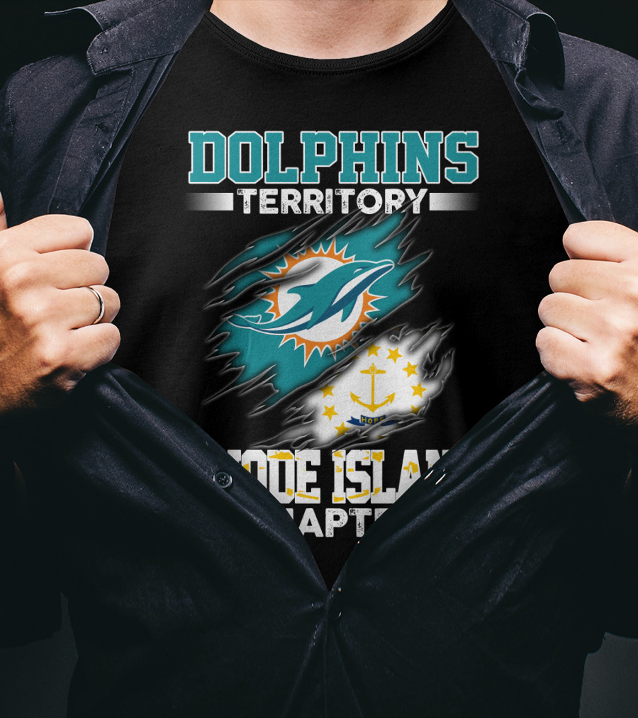Dolphins Territory Rhode Island Chapter T-Shirt