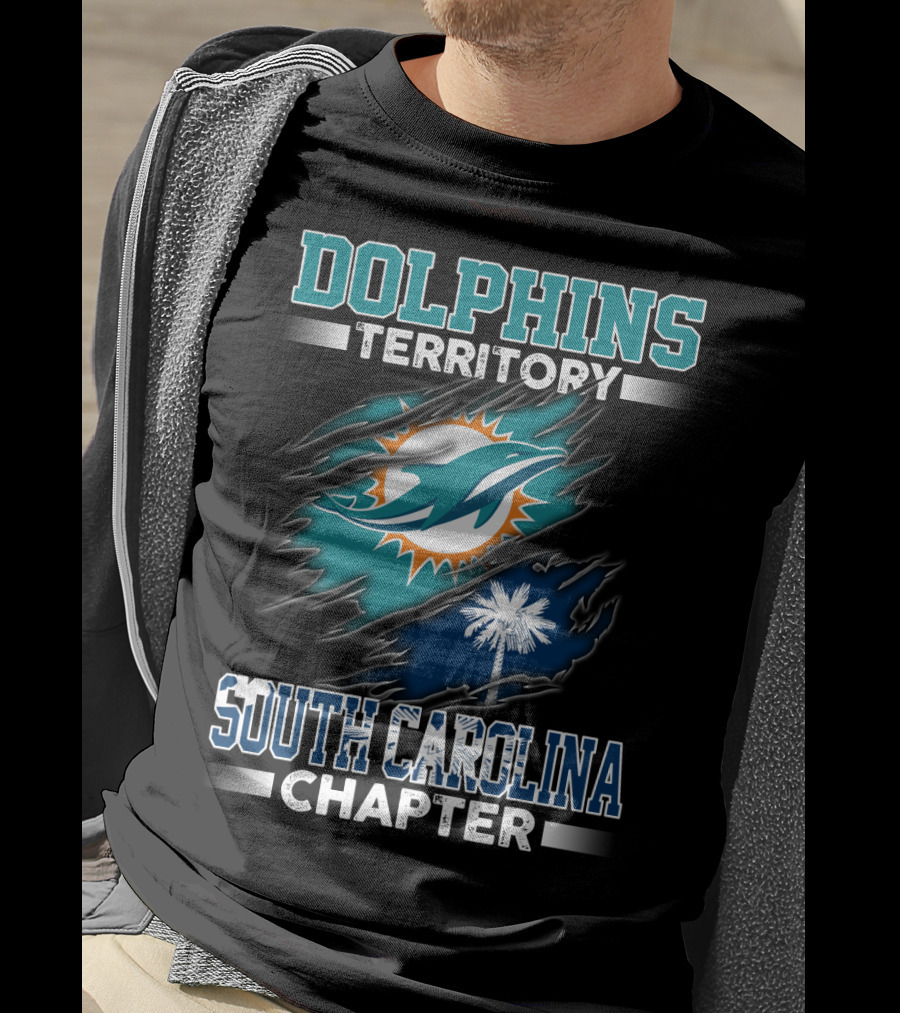 Dolphins Territory South Carolina Chapter T-Shirt