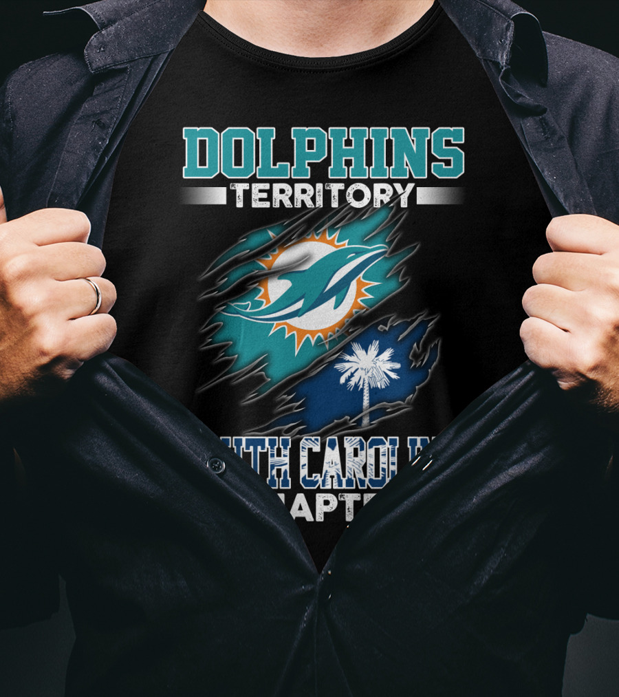 Dolphins Territory South Carolina Chapter T-Shirt