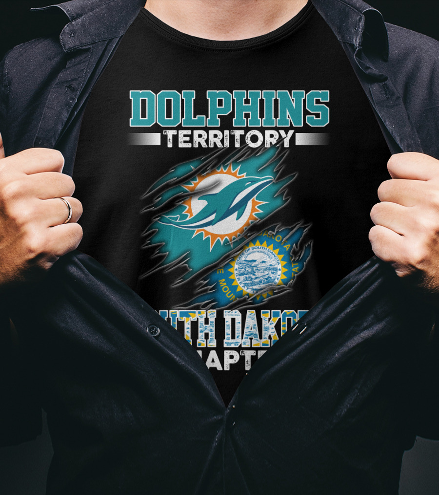 Dolphins Territory South Dakota Chapter T-Shirt