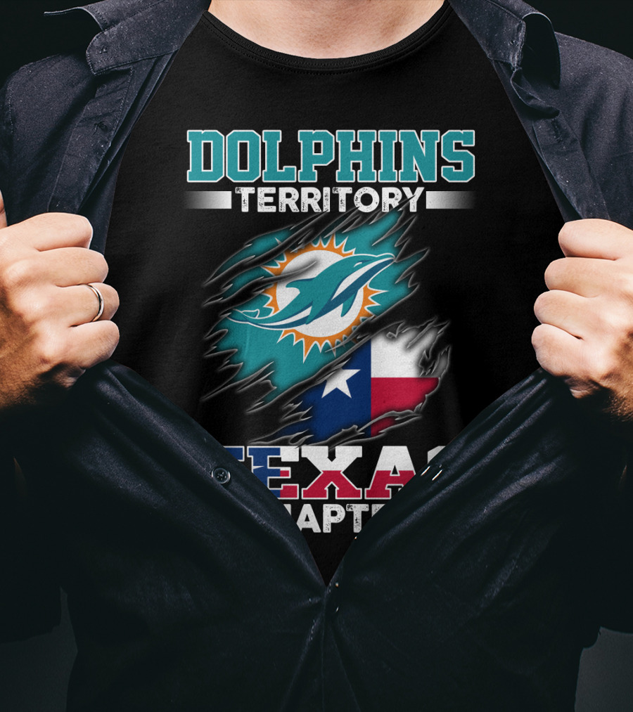 Dolphins Territory Texas Chapter T-Shirt