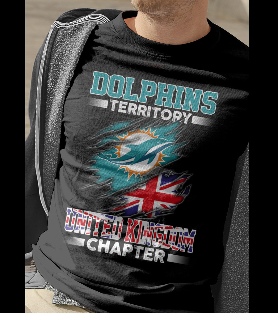 Dolphins Territory United Kingdom Chapter T-Shirt