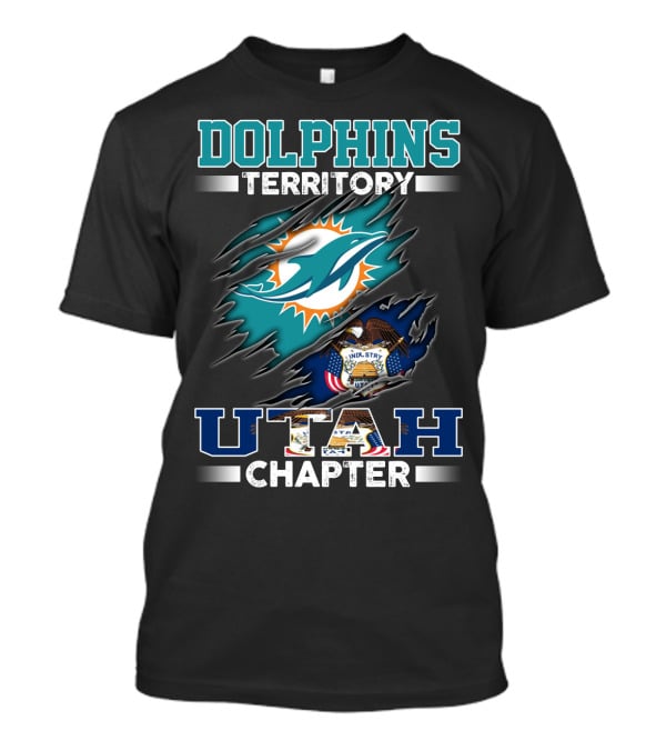 Dolphins Territory Utah Chapter T-Shirt