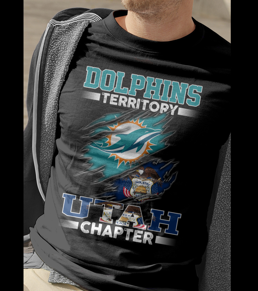 Dolphins Territory Utah Chapter T-Shirt