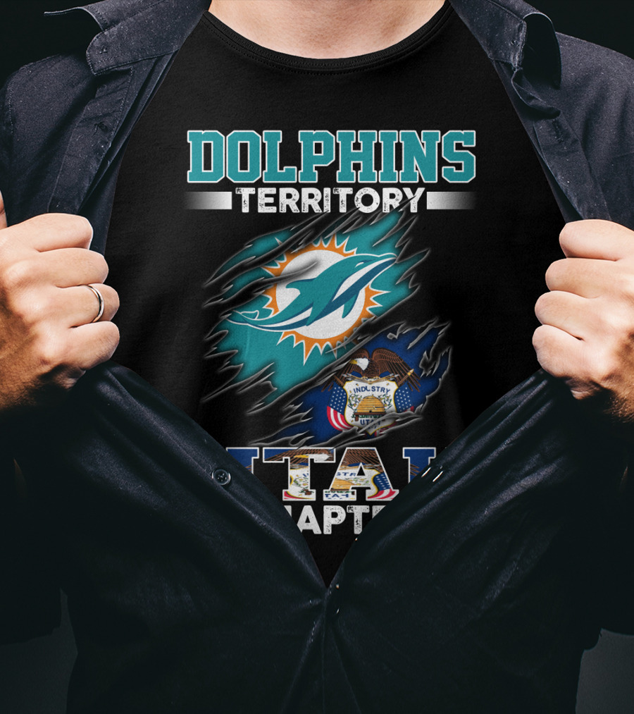 Dolphins Territory Utah Chapter T-Shirt