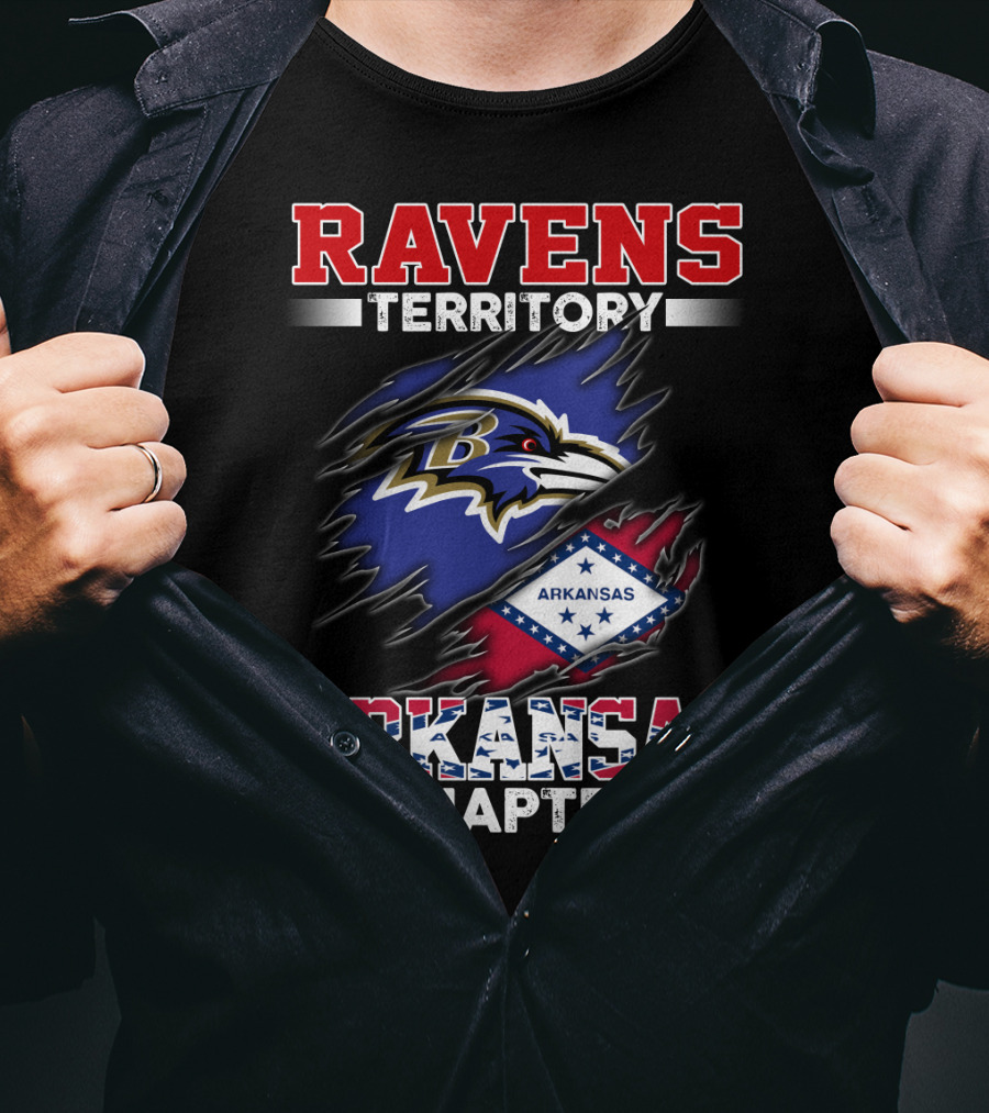 Ravens Territory Arkansas Chapter T-Shirt