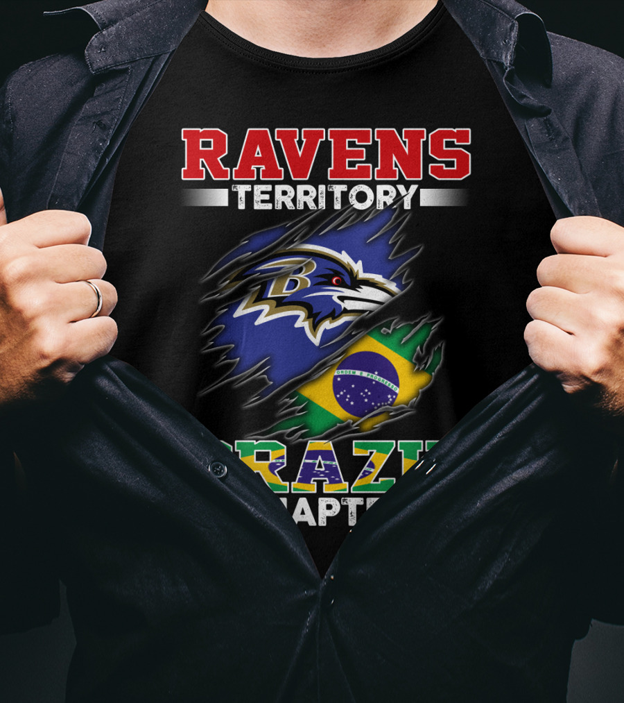 Ravens Territory Brazil Chapter T-Shirt