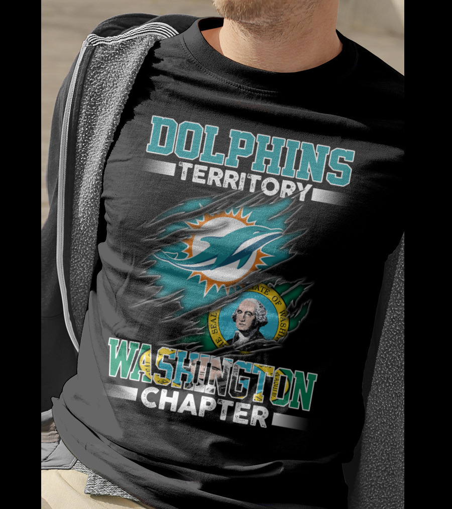 Dolphins Territory Washington Chapter T-Shirt
