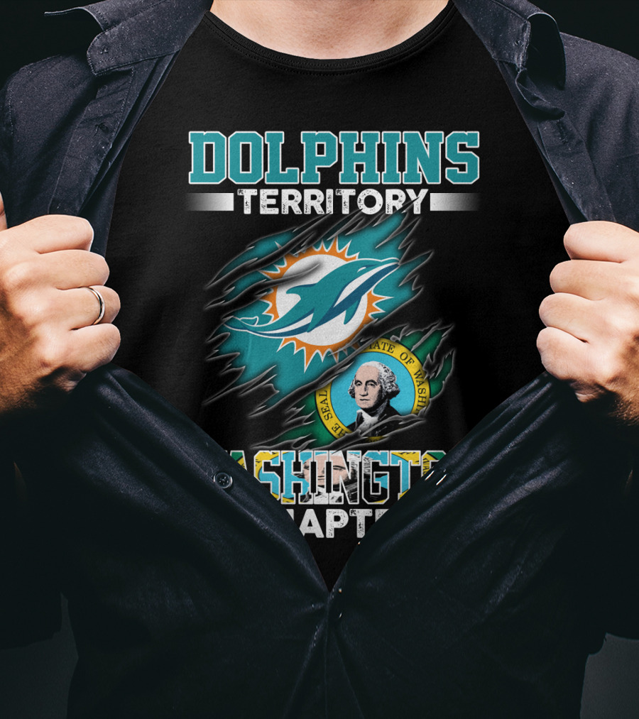 Dolphins Territory Washington Chapter T-Shirt