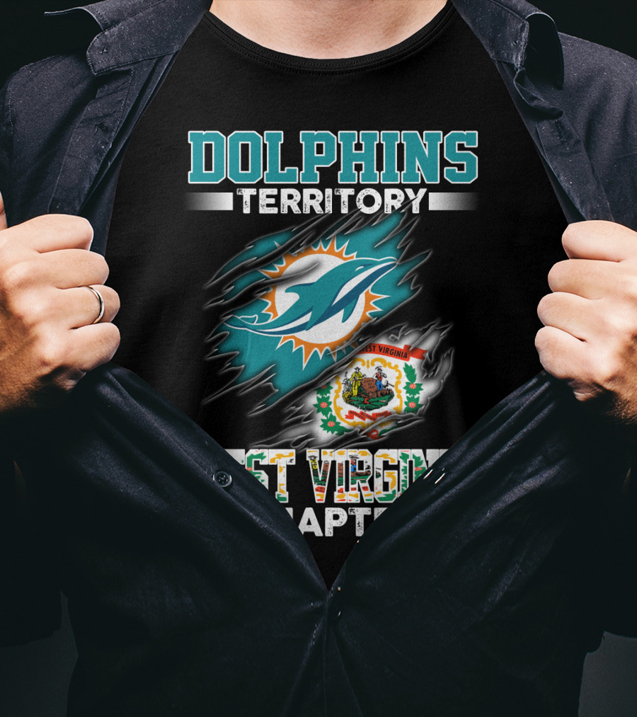 Dolphins Territory West Virginia Chapter T-Shirt