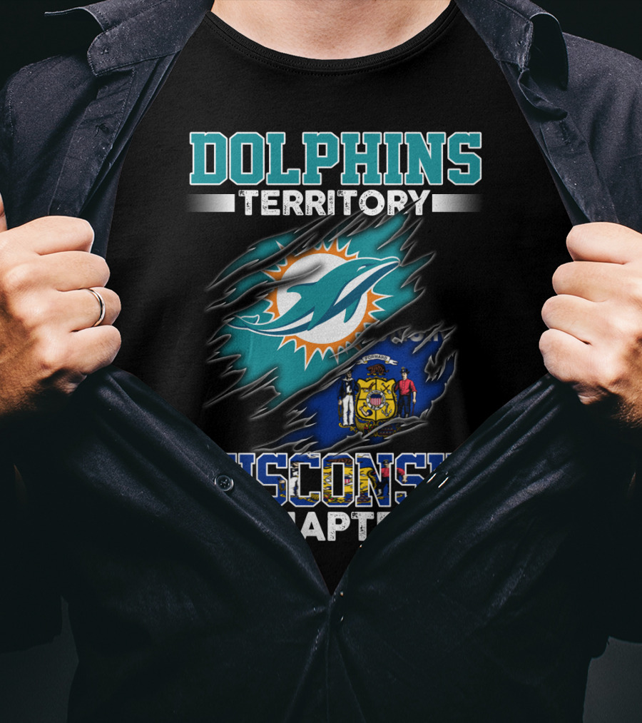 Dolphins Territory Wisconsin Chapter T-Shirt