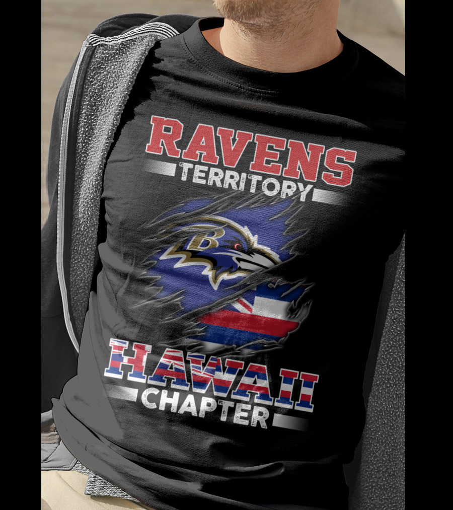 Ravens Territory Hawaii Chapter NFL T-Shirt