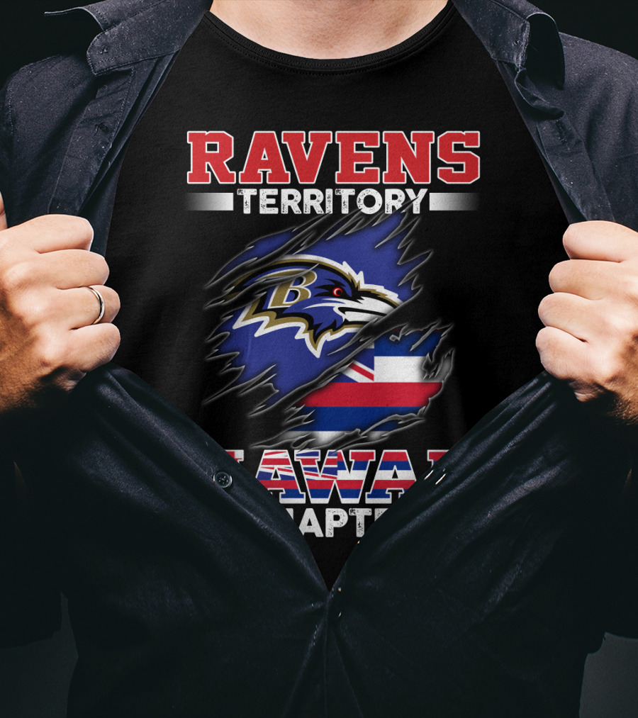Ravens Territory Hawaii Chapter NFL T-Shirt