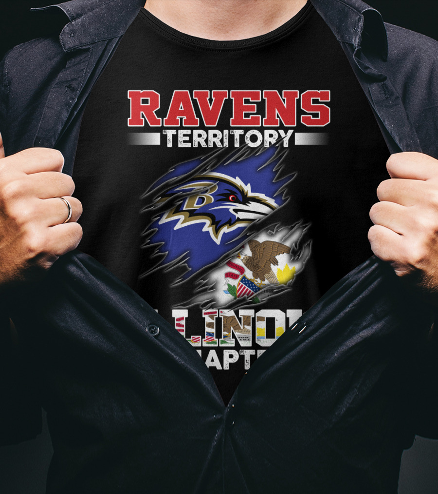 Ravens Territory Illinois Chapter T-Shirt