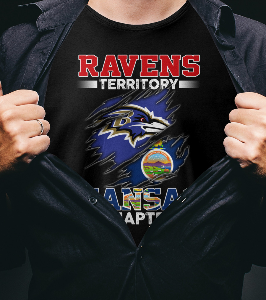 Ravens Territory Kansas Chapter T-Shirt